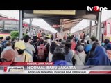 Hari Pertama PSBB Transisi, Stasiun KRL Dipadati Penumpang