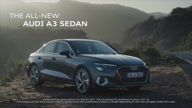 The new Audi A3 Sedan - Elegant, Efficient, Evolutionary