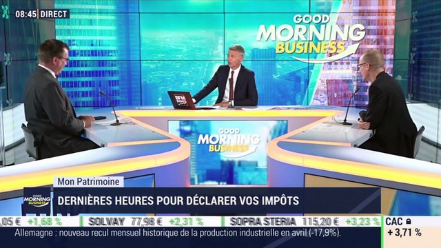 Mon patrimoine: Dernières heures pour déclarer vos impôts, par Cédric Decoeur - 08/06