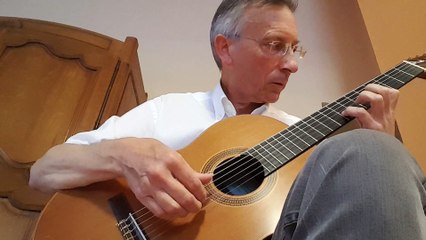 Paisano Errante, Milonga Pampeana - Atahualpa Yupanqui - Guitare Alain Bauer