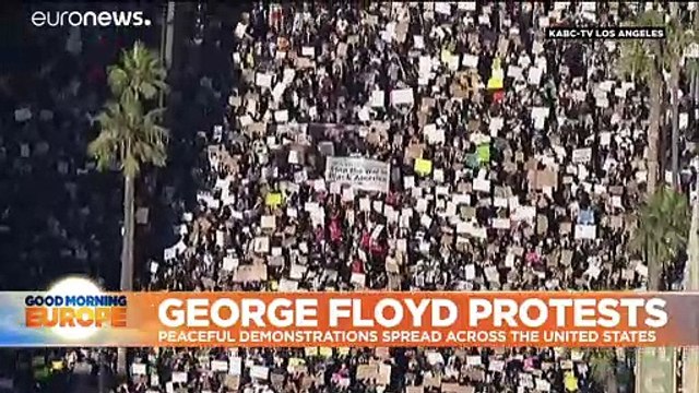 George Floyd killing: US cities ease curfews and security measures after peaceful protests