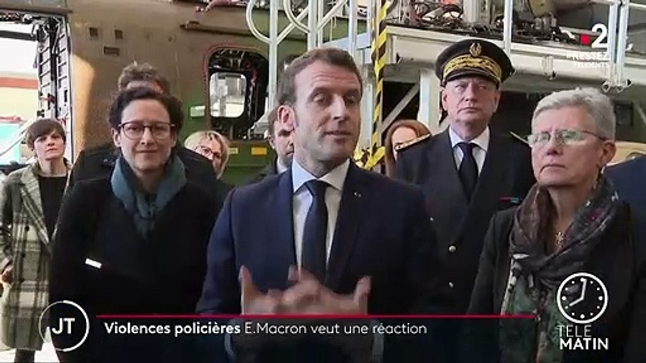 Violences policières : Emmanuel Macron demande au gouvernement des propositions pour "améliorer la déontologie" des forces de l'ordre