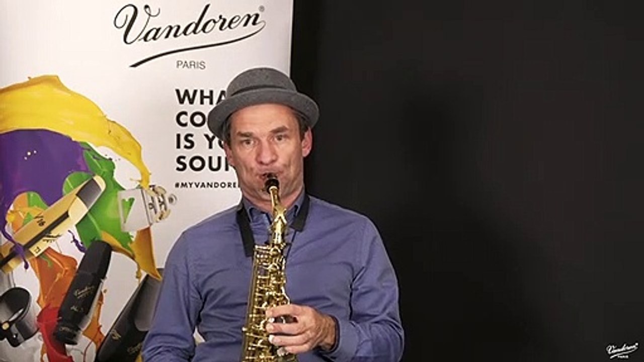 Michael Cheret nous parle du bec Vandoren A35 de la série V5 Jazz