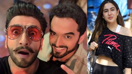 Ranveer Singh and Sara Ali Khan MASTI On The Set of SIMMBA |Throw back