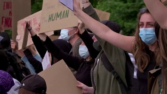 Thousands join Black Lives Matter protest in London