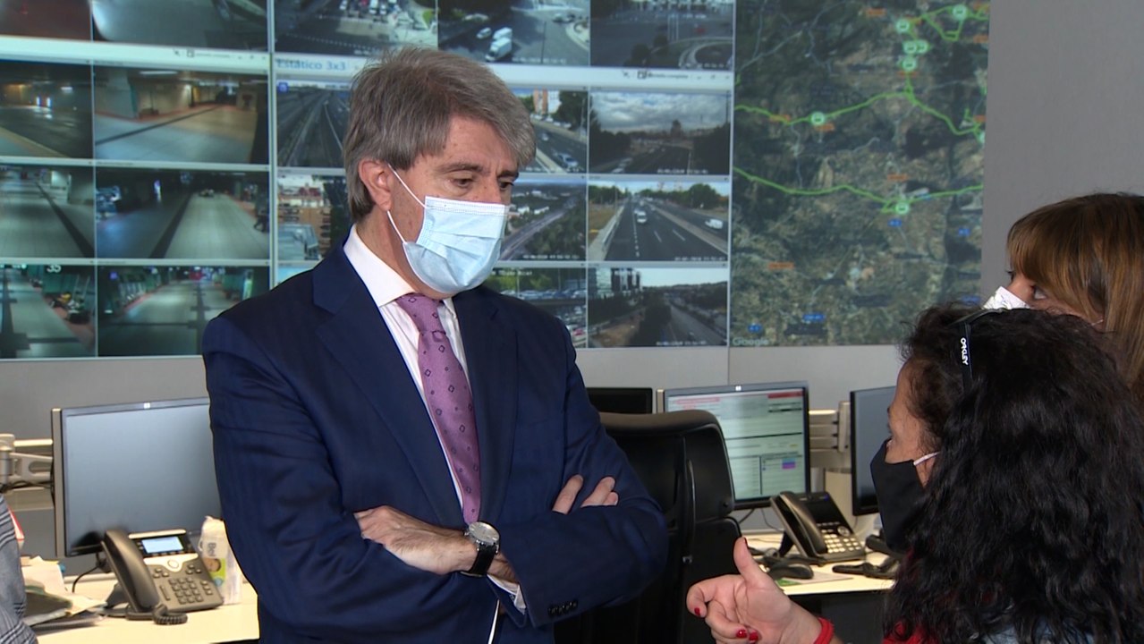 Ángel Garrido, consejero de Transportes, Movilidad e Infraestructuras de la CAM
