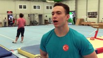 Olimpiyat yolcusu cimnastikçiler, altın madalya hedefiyle çalışmalara başladı - İZMİR
