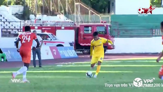 Highlights | SLNA - SHB Đà Nẵng | Phan Văn Đức tỏa sáng, chủ nhà giành trọn 3 điểm | VPF Media