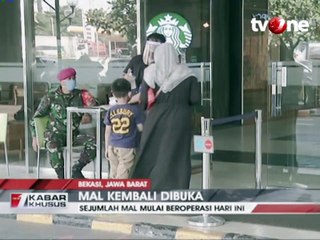 Sejumlah Mal Mulai Beroperasi Hari Ini