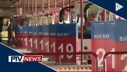 Pagdating ng mga bus at pasahero sa PITX, matumal pa