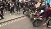 Bristol : la statue d'un esclavagiste déboulonnée par la foule