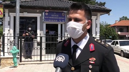 Çevre dostu jandarma hurma ağacını nizamiye binasına dahil etti - DÜZCE