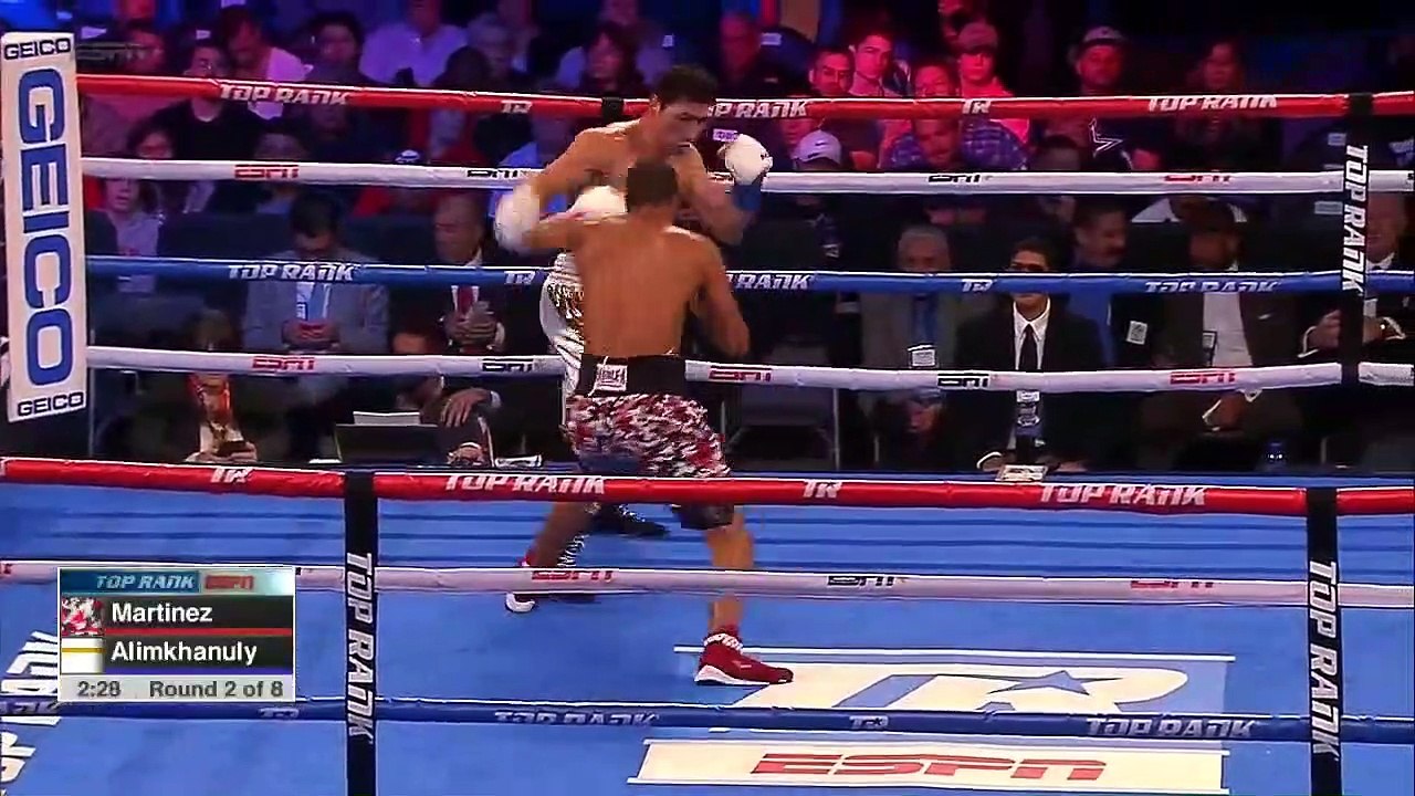 Janibek Alimkhanuly vs Steven Martinez Full Fight