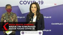Dokter Reisa Broto Asmoro Dampingi Achmad Yurianto Sampaikan Update Corona