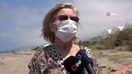 Sahilde caretta caretta yuvalarının üzerinde ateş yakılıyor tepkisi