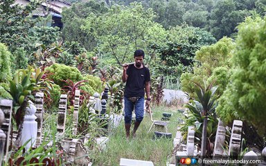 Earning a living by caring for the dead