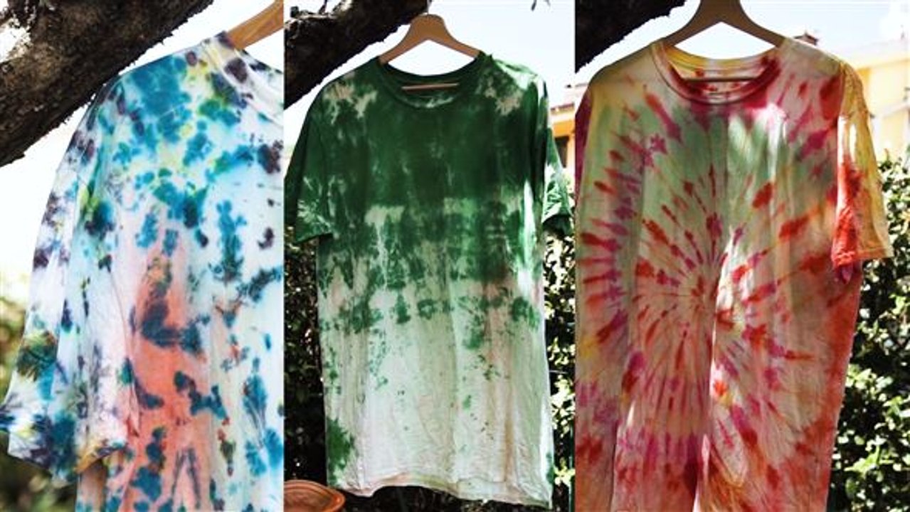 Altes T-Shirt, neue Vibes: Drei Färbetechniken