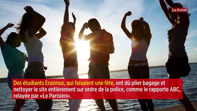 Espagne : des Erasmus forcés de nettoyer la plage après leur fête