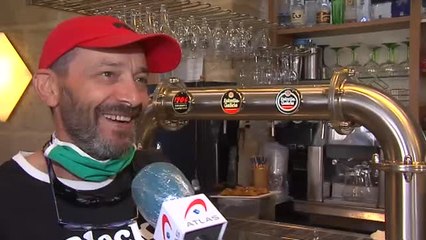 Abiertas las barras de los bares en fase tres