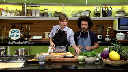 Sopa de berro y sopa de calabacín