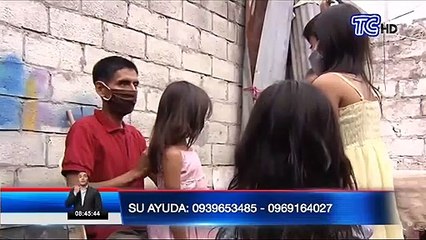 Siete menores y su padre necesitan ayuda en la Vía a la Costa