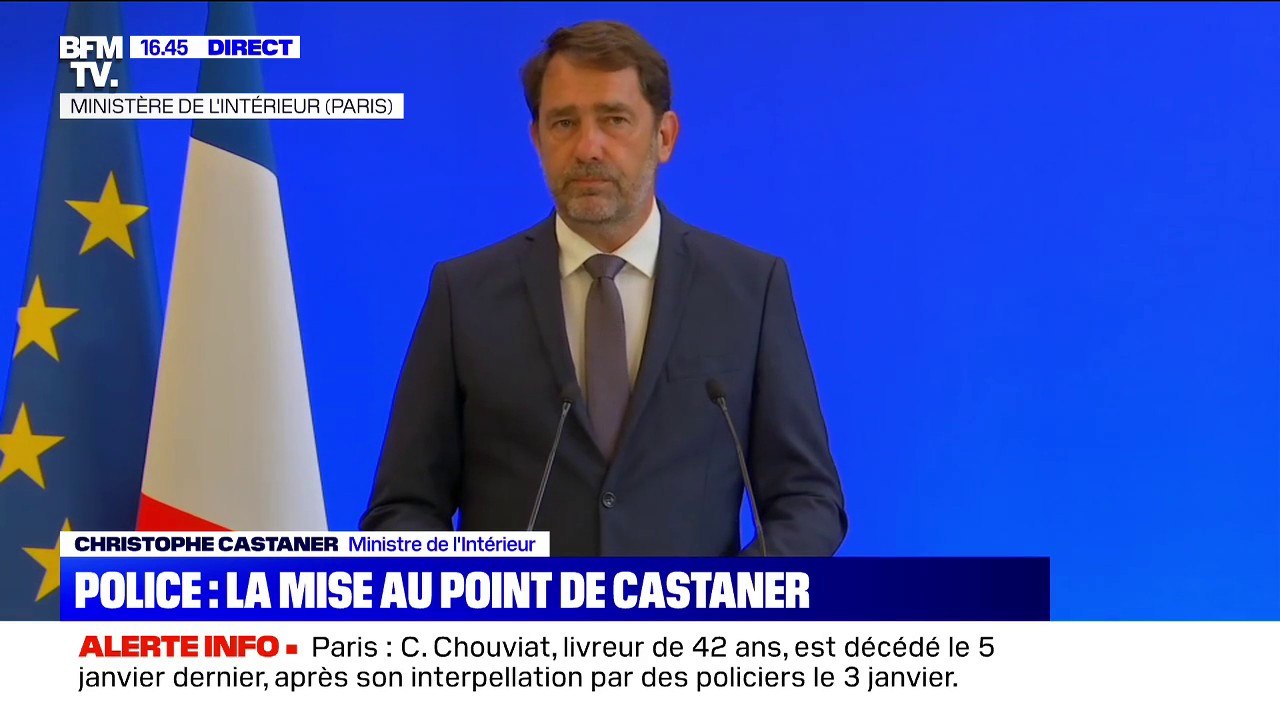 Christophe Castaner dit entendre "un puissant cri contre la haine" et assure que "le racisme n'a pas sa place dans notre société"