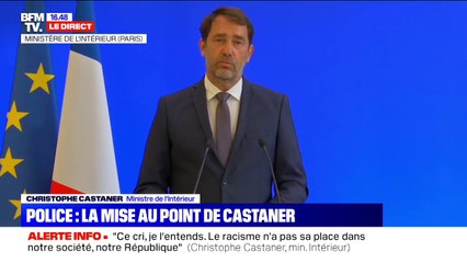 Christophe Castaner: "Il n'y a pas d'institution raciste ou de violence ciblée"