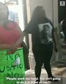 The View - Women guard North Carolina store, keep looters away