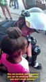 The View - Police officer comforts crying girl at protest