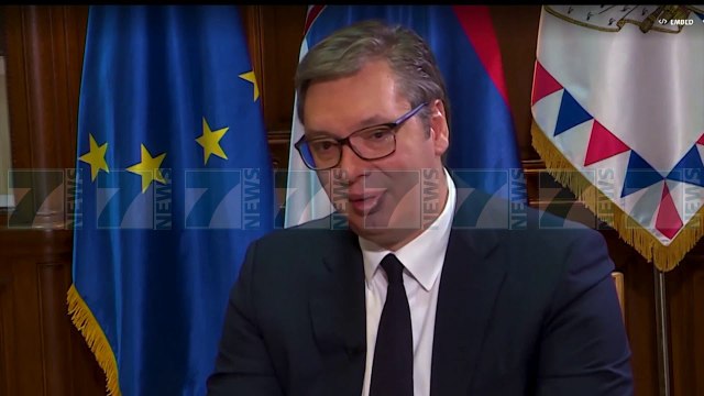 VUÇIÇ «JEMI GATI PER DIALOGUN, KOSOVA ESHTE E PERKEDHELUR» - News, Lajme - Kanali 7