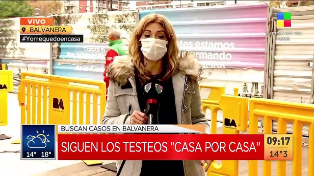 Siguen los testeos casa por casa en CABA | Se buscan casos positivos en Balvanera