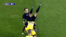 TOP 10 FUNNIEST MOMENTS WITH FOOTBALL REFEREES | ActionBit