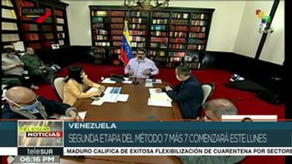 Pdte. venezolano anuncia inicio de nueva semana del confinamiento 7+7
