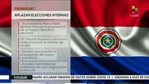 Por la pandemia pospone gobierno paraguayo elección interna para 2021