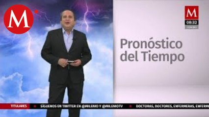 Abimael Salas nos da el pronóstico del tiempo para este lunes 8 de junio