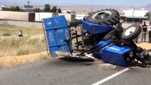 Kamyonla çarpışan traktörün sürücüsü yaralandı - ŞIRNAK