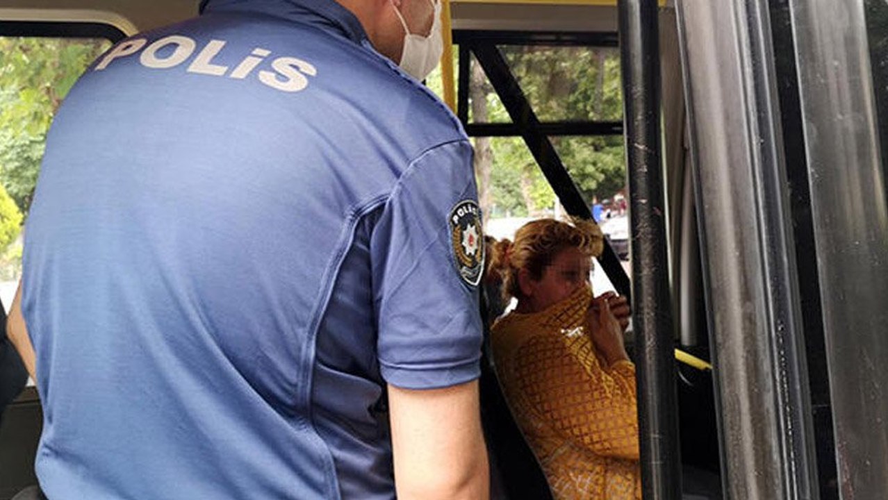 Polisi görünce yaptığı hareket pes dedirtti