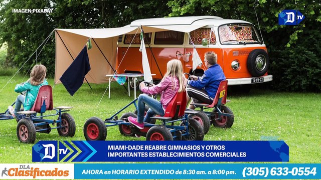 Miami-Dade reabre gimnasios y otros importantes establecimientos comerciales | El Diario en 90 segundos