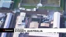 Gases lacrimógenos para acabar con una pelea entre presos en Australia