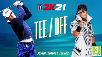 PGA Tour 2K21 - Interview de The Miz et Justin Thomas
