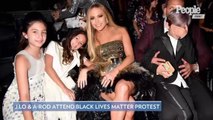 Jennifer Lopez & Alex Rodriguez Attend Black Lives Matter Protest in L.A.: 'We Are Proud to Join'