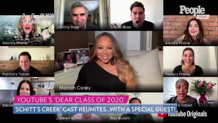 Mariah Carey Crashes Schitt's Creek Cast's 'Dear Class of 2020' Sketch to Sing 'Hero'