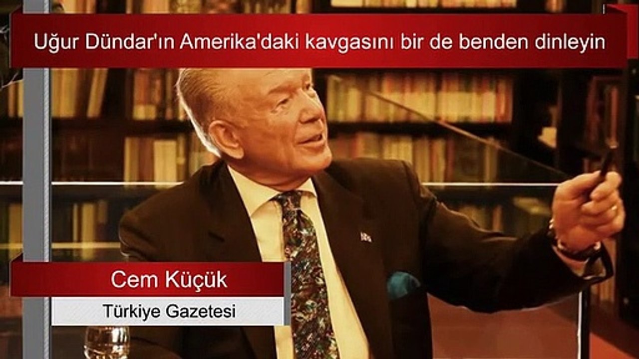 Cem Küçük _ Uğur Dündar olayını bir de benden dinleyin... Sesli Makale