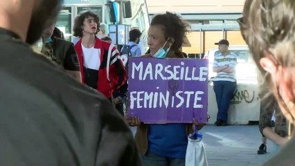 "Fortes, fières, masquées et en colère !" : un 8 juin féministe à Marseille