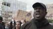 Who are the protesters demanding an end to racism around the world-