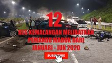 12 Kes Pemandu Mabuk Dari Bulan Januari - June 2020