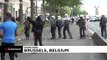 Manifestação contra racismo degenera em confrontos em Bruxelas
