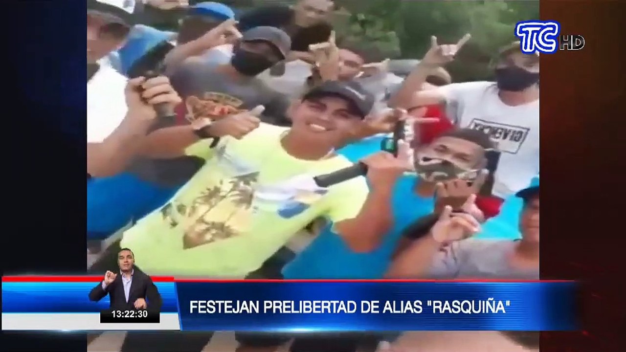 Festejan prelibertad de alias “Rasquiña”