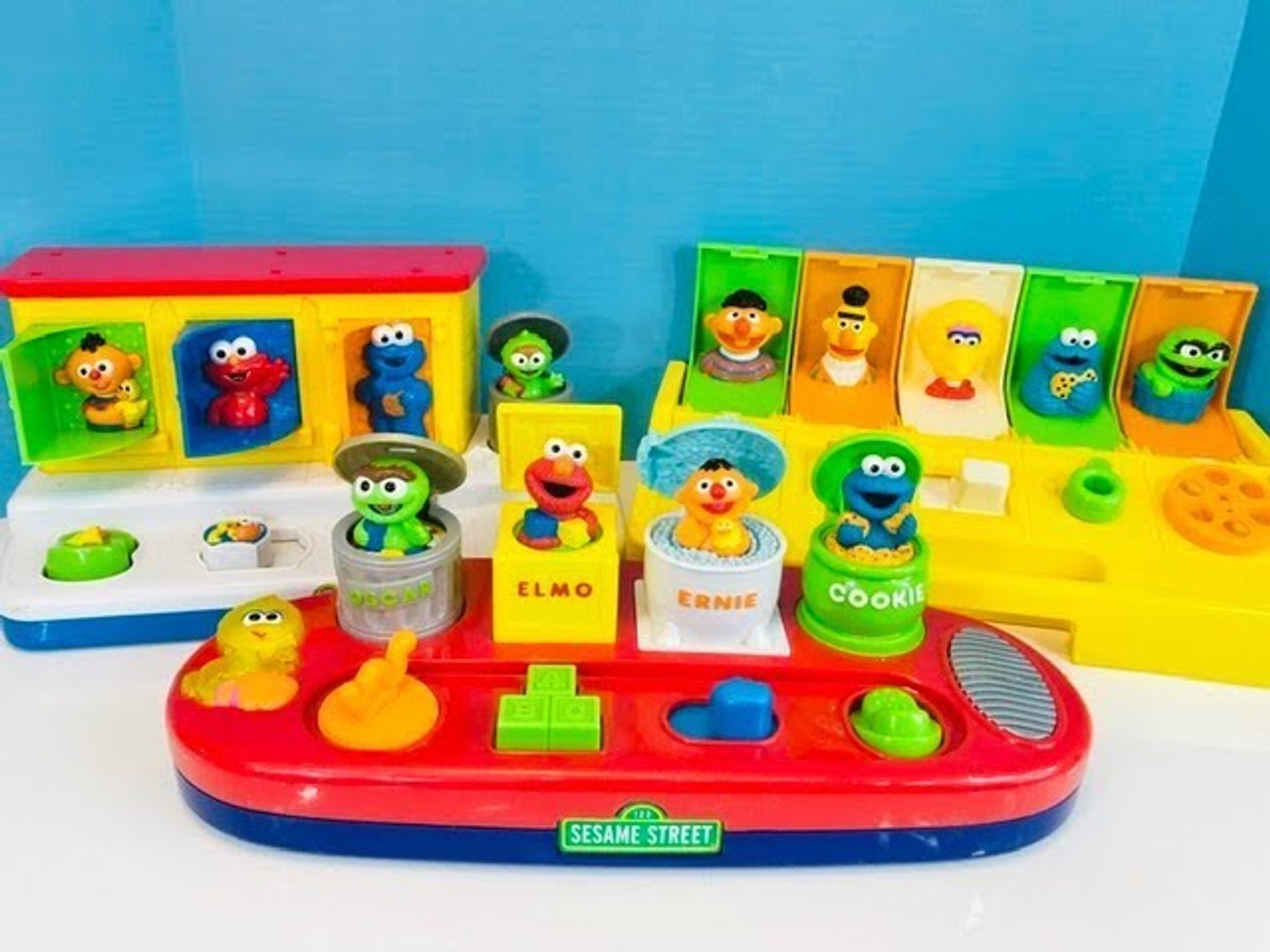 sesame street pop up toy