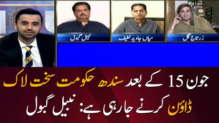 Sindh government to impose lockdown after 15th June: Nabil Gabol